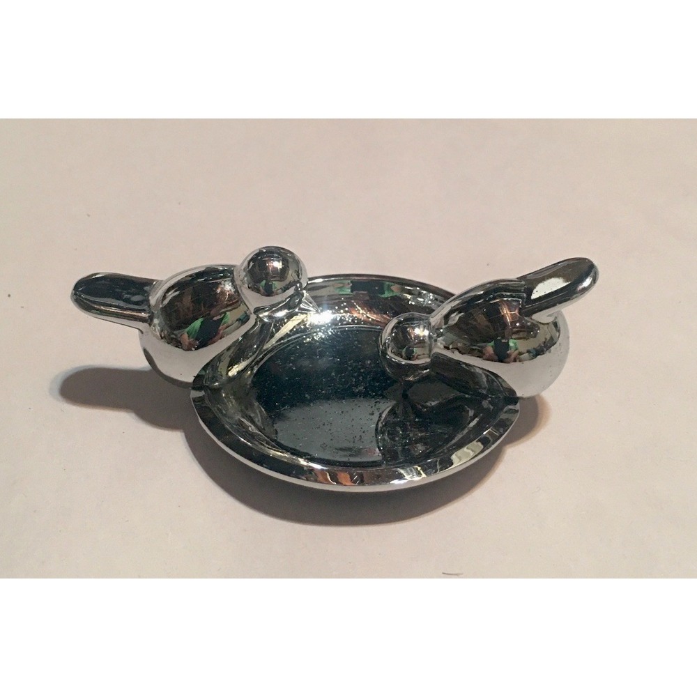 Umbra Birds Metal Chrome Trinket Dish Read‎ Description